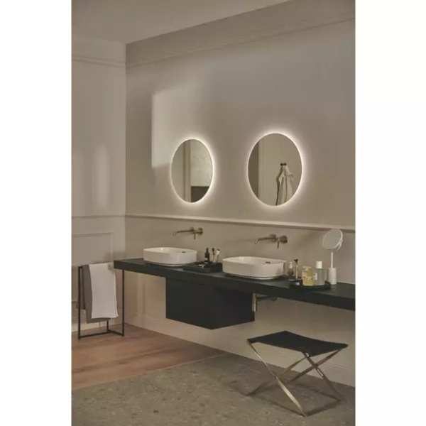 Lavoar suspendat Ideal Standard Atelier Linda-X alb lucios 50 cm cu orificiu baterie - Img 9