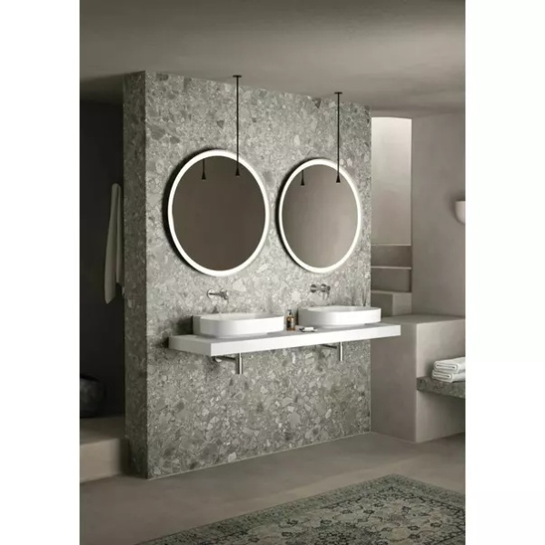 Lavoar suspendat Ideal Standard Atelier Linda-X cu orificiu baterie si preaplin 50 cm alb lucios - Img 6