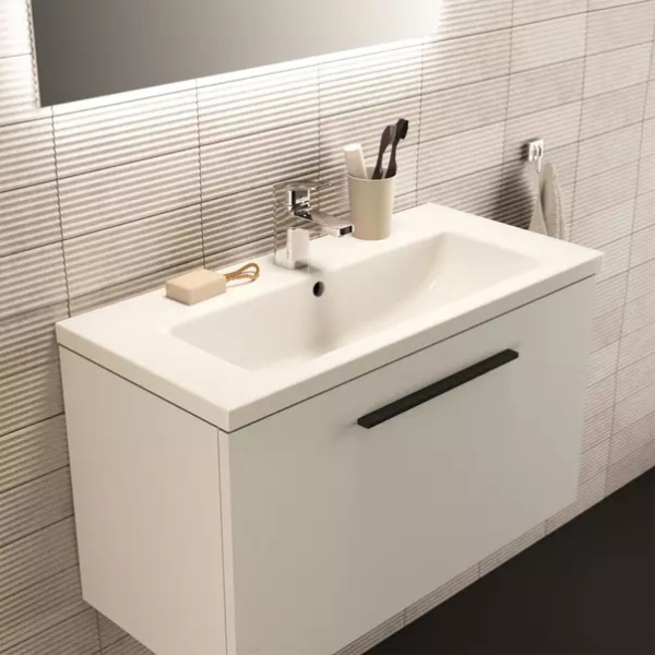 Lavoar suspendat Ideal Standard i.life S alb lucios 81 cm - Img 11