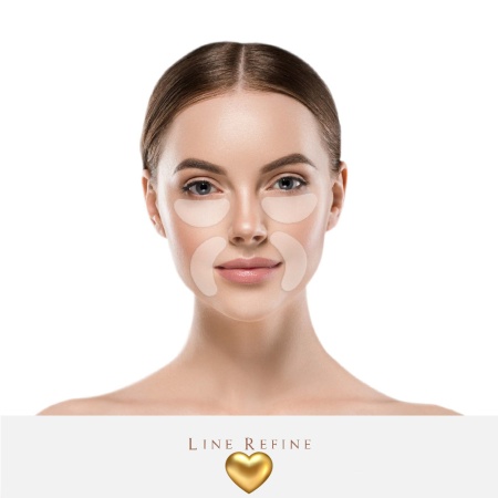 Masca antirid reutilizabila Antiaging REFINE pentru zona ochilor si al gurii, Eye and Smile Pads Anti Wrinkle, din silicon medical, antiinflamator si hidratant - Img 3