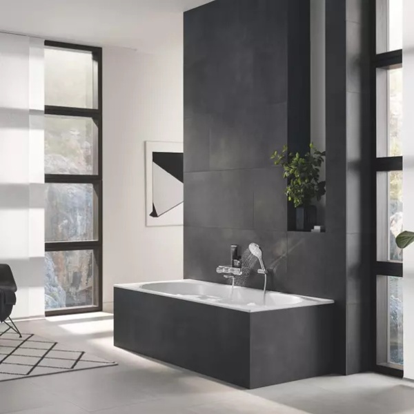 Para de dus Grohe Rainshower SmartActive 130 3 functii crom lucios - Img 8