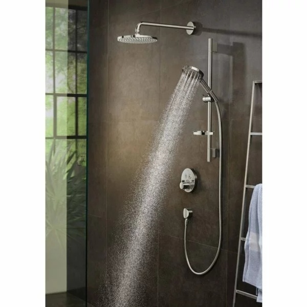 Para de dus Hansgrohe Raindance Select S 120 crom lucios PowderRain 3 functii - Img 3
