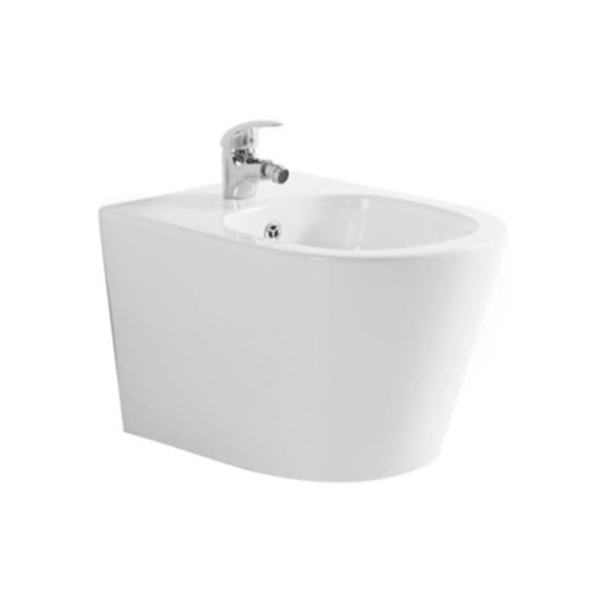 Set Bideu SLIM si Vas WC PRO SONATA Clementina RIMLESS, montaj suspendat, ceramica sanitara, Capac Soft-Close inclus - Img 5
