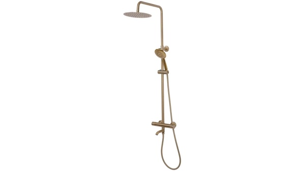 Set de dus cu termostat REA LUNGO,auriu periat - Img 4