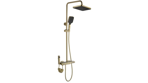 Set de dus cu termostat REA ROB GOLD brush - Img 10