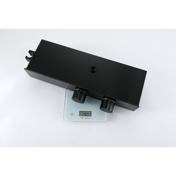Set de dus F10B Model Modern cu Efect De Ploaie si Afisaj LCD, Culoare Negru - Img 12