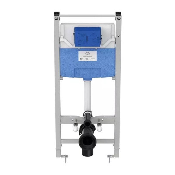 Set rezervor WC cu cadru Ideal Standard ProSys si clapeta Oleas M3 auriu periat - Img 6