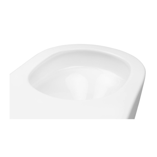 SET Vas WC+BIDEU VILA WHITE, Sistem inovator de spalare Rimless Tornado, Suspendat, Ceramica sanitara, Capac Slim Premium Soft-Close Inclus - Img 3