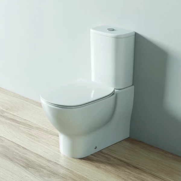 Set vas WC BTW cu rezervor si capac slim softclose Ideal Standard Tesi Aquablade - Img 4