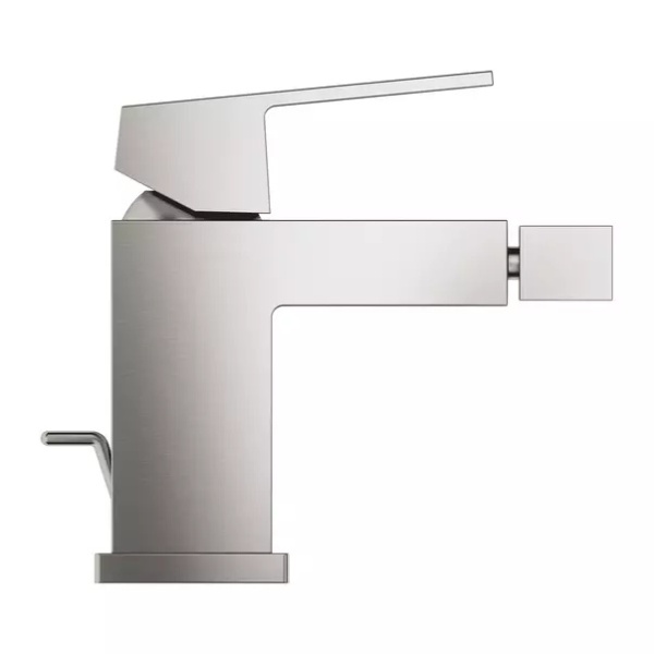 Baterie bideu Eurocube monocomanda crom periat Supersteel - Img 3