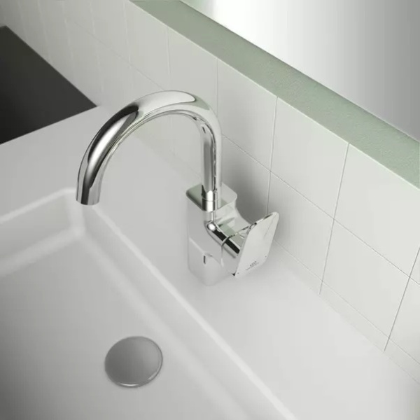 Baterie lavoar cu monocomanda si pipa pivotanta Ideal Standard Ceraplan BD235AA - Img 2