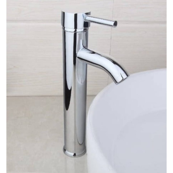 Baterie lavoar PRO FLORA High, Montaj pe blat, inaltime 30 cm, finisaj Crom - Img 6