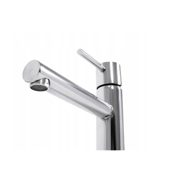 Baterie lavoar PRO HELIA High SILVER, Montaj pe chiuveta, inaltime 30 cm, finisaj Crom - Img 2
