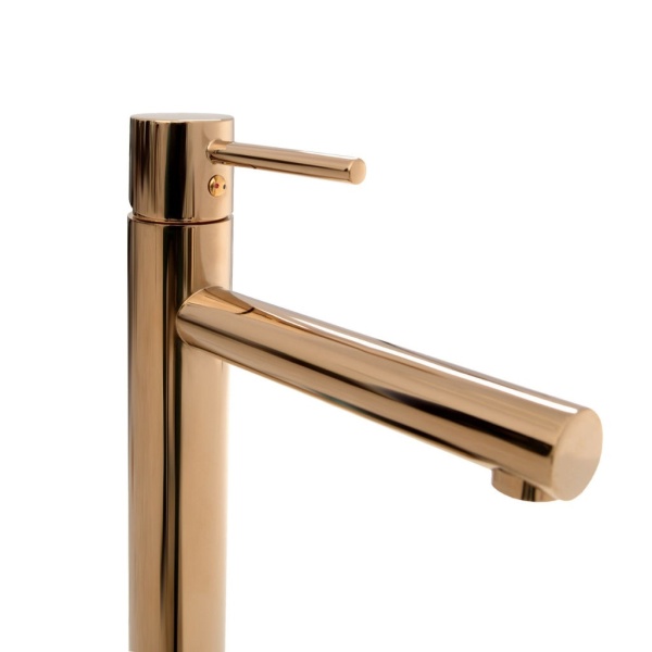 Baterie lavoar REA TESS Rose Gold, Inaltime 32cm, finisaj Rose Gold - Img 2