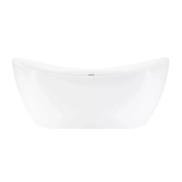 Cada freestanding Rea Kerrano 170x75 cm alb lucios - Img 2