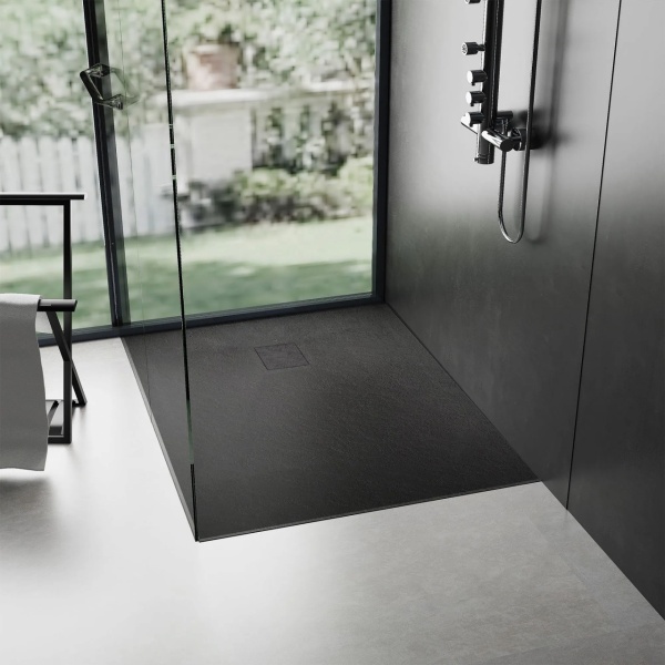 Cadita de du?? REA Magnum Black, Dimensiuni 120x80 cm - Img 7