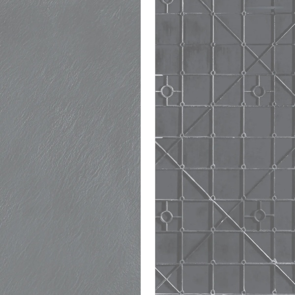Cadita de du?? REA Magnum Gri, Dimensiuni 90x90 cm - Img 8