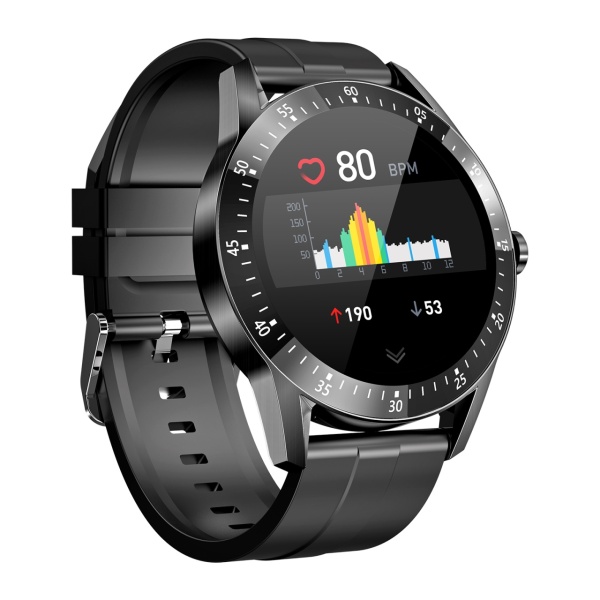 Ceas Smartwatch SeveShop, Bratara Fitness, Rezistenta la Apa, Notificari Apeluri/SMS/Social Media, Monitorizare Activitati Fizice, Somn, Ritm Cardiac, Pedometru, Player Muzica, Cronometru, Alarma, Functie Telecomanda, Compatibil iOS/Android, Negru - Img 2