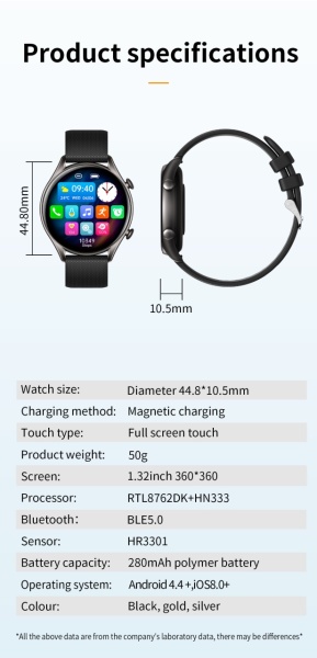 Ceas Smartwatch SeveShop V7, Bratara Fitness, Rezistent la Apa IP67, Notificari Apeluri/SMS/Social Media, Monitorizare Activitati Fizice, Somn, Ritm Cardiac, Pedometru, Player Muzica, Conectivitate Bluetooth 5.0, Autonomie 7 Zile, Negru - Img 6
