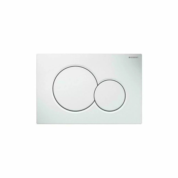 Clapeta de actionare PRO GEBERIT SIGMA 01,alb alpin - Img 3