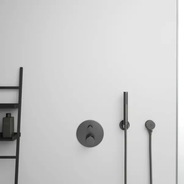 Cot conector perete Ideal Standard Multisuite gri Magnetic Grey - Img 2