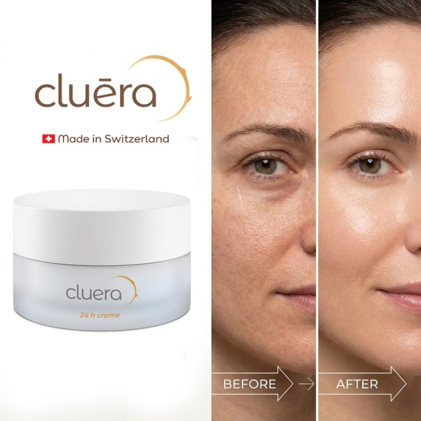 Crema de fata Clean Care Cluera®, Made in Switzerland, regenerare 24 h, ProRenew Complex CLR, anti-imbatranire, 50 ml - Img 4