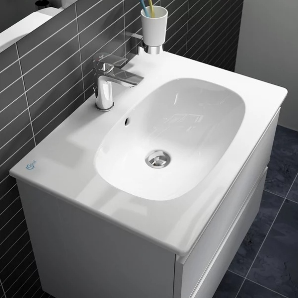 Lavoar pe mobilier Ideal Standard Tesi 62x45 cm - Img 3