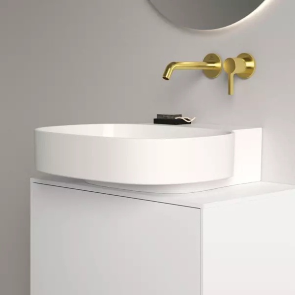 Lavoar suspendat Ideal Standard Atelier Linda-X 50 cm alb lucios - Img 9
