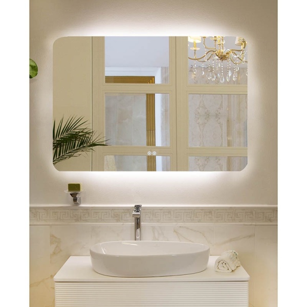 Oglinda Fluminia Verona cu iluminare LED 120 cm - Img 3