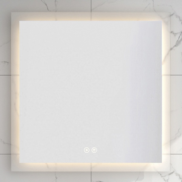 Oglinda Miro 75 LED, 3 culori, dezaburire. 75x75cm - Img 4