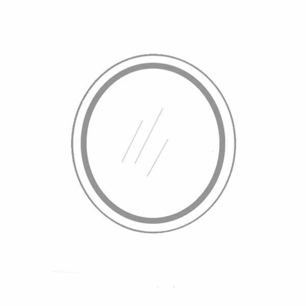 Oglinda rotunda Fluminia Cleo cu led si touch senzitiv - Img 5
