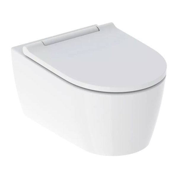 Pachet vas wc suspendat Geberit One TurboFlush si rezervor wc cu cadru incastrat Geberit Duofix Sigma UP320 - Img 2