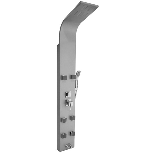 Panou de dus cu hidromasaj WT-L660, Culoare Crom - Img 2