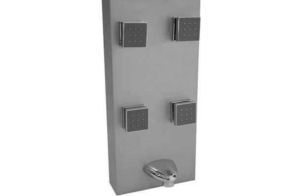 Panou de dus cu hidromasaj WT-L660, Culoare Crom - Img 12