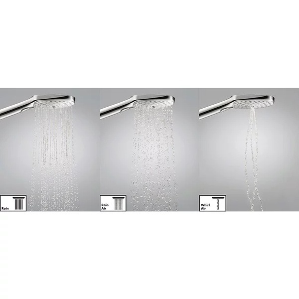 Para de dus Hansgrohe Raindance Select S 120 crom lucios 3 functii - Img 3