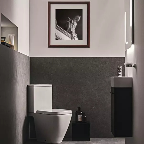 Rezervor pe vas WC Ideal Standard I.life S alimentare inferioara alb lucios - Img 8