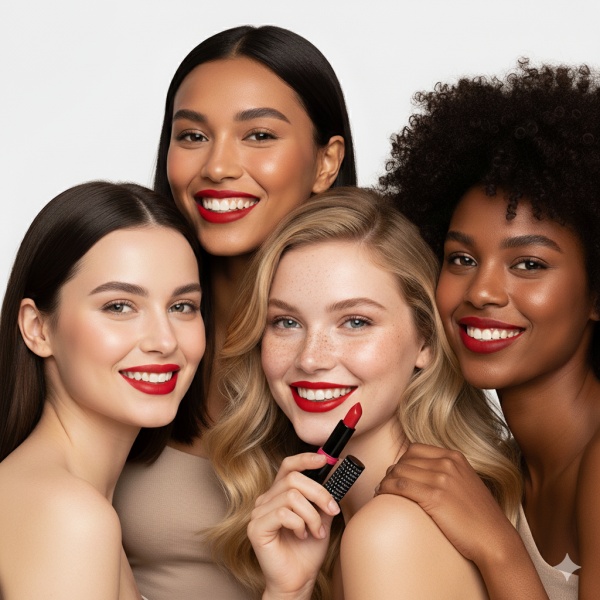 Ruj de buze cu pigment intens Smart Girls Get More, Colectia Long lasting love, rezistent la apa, Big Passion - Img 5