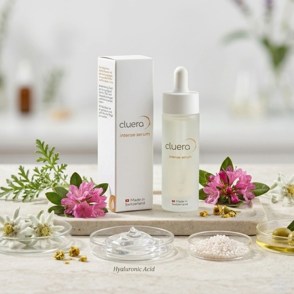 Ser facial intens Cluera®, Made in Switzerland, ser extrem de concentrat cu ProRenew Complex, acid hialuronic de inalta calitate si coenzima Q10 - Img 3