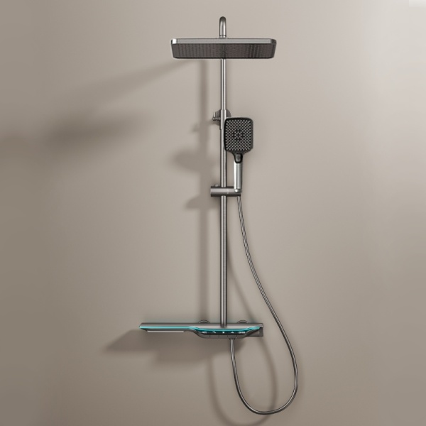 Set de dus PRO cu afis LCD incorporat, Culoarea Gri - Img 2