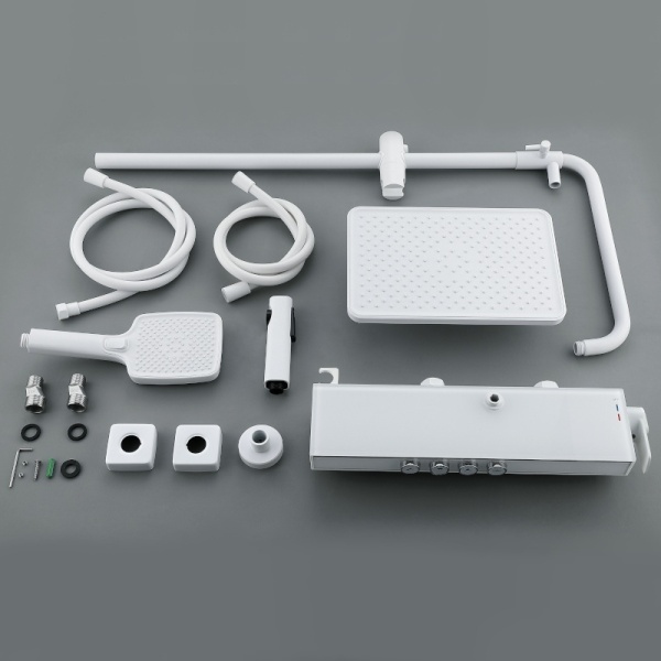 Set de dus PRO FAPPER, afisaj LCD, Culoare Alb - Img 5