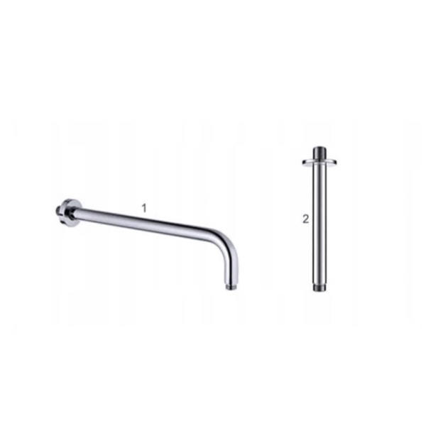 Sistem de dus PRO FLUSH SLIM 40XX Slim, montaj incastrat in perete, ploaie de dus, 2 functii, finisaj crom - Img 4