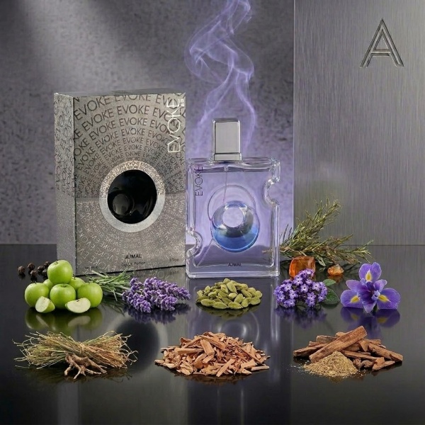 Apa de Parfum barbatesc Ajmal Evoke for Him, Dubai Emiratele Arabe Unite, 90 ml - Img 4
