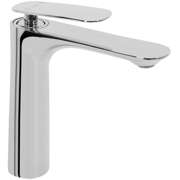 Baterie Lavoar REA BERG CHROM LOW, Montaj Pe Lavoar, Capat Fix, Monocomanda, Inaltime 16 Cm, Crom - Img 4