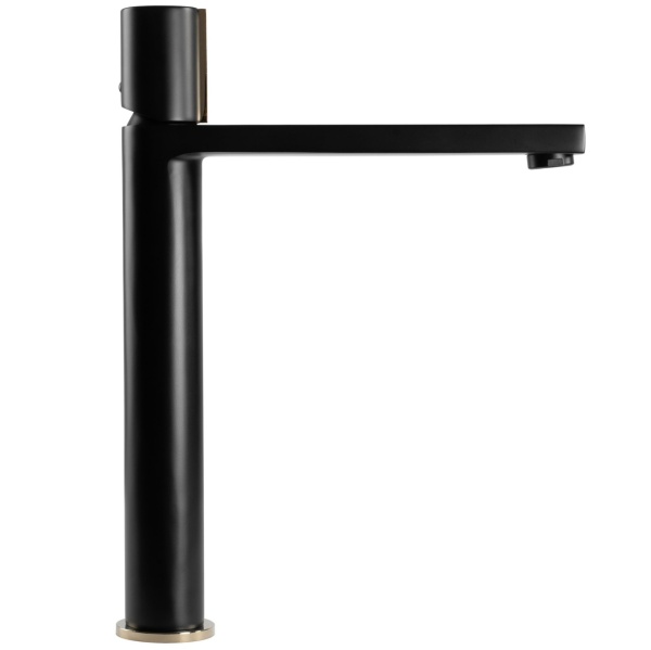 Baterie lavoar REA ICON BLACK, Inaltime 31 cm, finisaj Negru Mat - Img 6