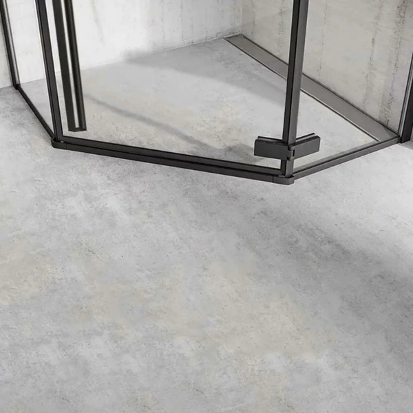 Cabina de dus DIAMOND BLACK MAT 80x80 cm - Img 5