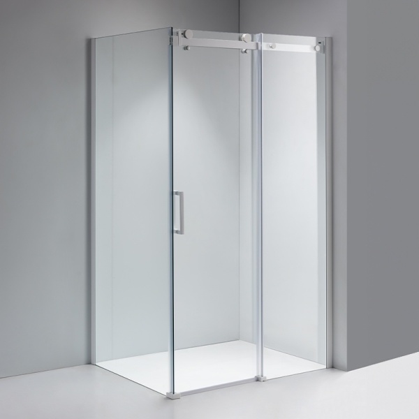 Cabina de dus KZ203A Dreptunghiulara 100x80cm, Design Modern, Culoare Alb - Img 6