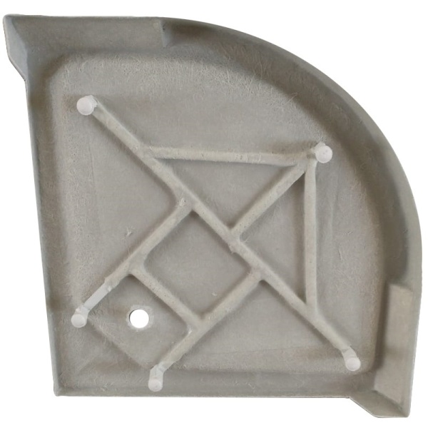 Cabina dus de colt, Cadita Semicirculara, 90x90cm, Inaltime 210 cm, Cu Hidromasaj - Img 5