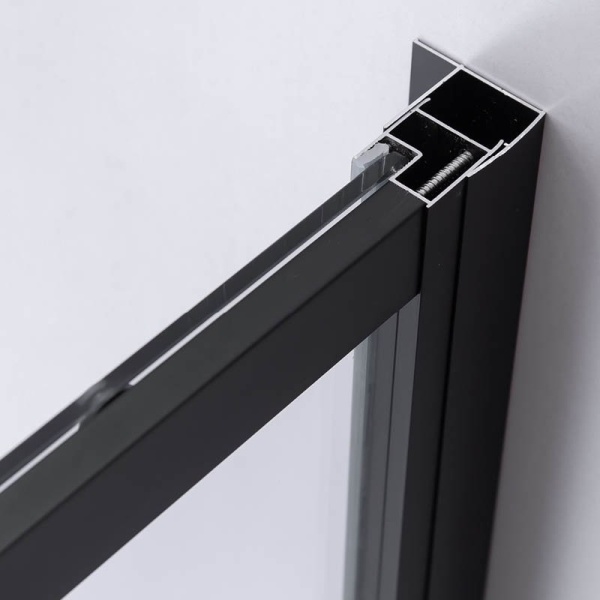 Cabina dus patrata model BS11B, Dimensiune 90x90 cm, Culoare Negru - Img 6