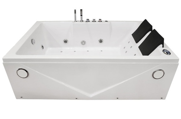 Cada de baie cu hidromasaj si Turbo Spa pentru 2 persoane 186 x 121 x 65 alba - Img 5