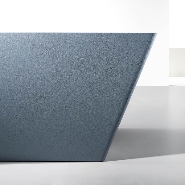 Cada De Baie Freestandig, Design Modern 170x75x60cm, Strat Abraziv , Culoare Blue Grey - Img 4